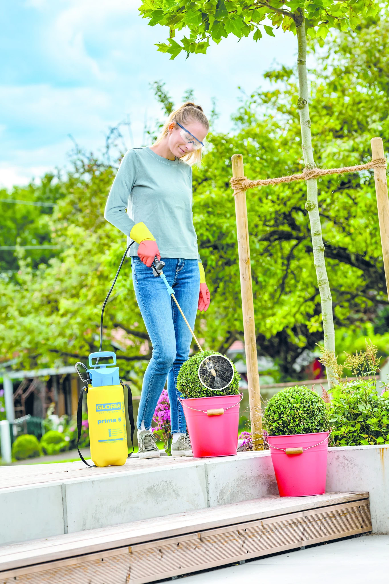 Gloria Sproeistok 270 Graden 3 Gloria Sproeistok 270 Graden - Afbeelding 3