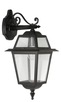 Franssen Franssen Gevellamp Down Perla Zwart - 12V