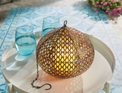 LuxForm Accu Marokaanse Lamp Edessa 7 LuxForm Accu Marokaanse Lamp Edessa -Tuinwinkel Voor Buiten image 1069