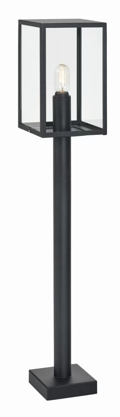 Franssen Franssen Vierkante Staande Lamp Lofoten 105cm Zwart - 12V