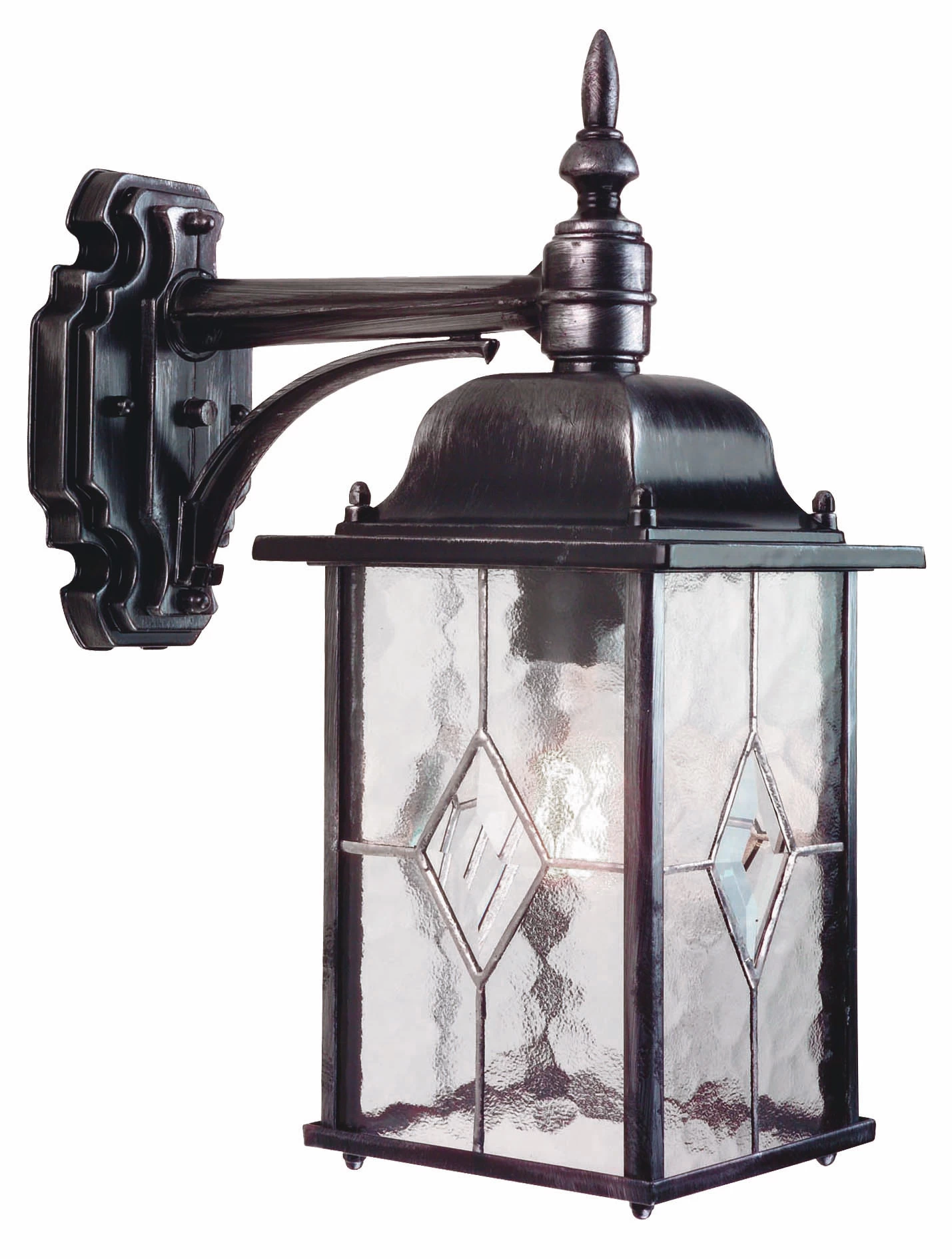 Franssen Franssen Gevellamp Hangend Wexford Zwart/zilver - 12V 1 Franssen Franssen Gevellamp Hangend Wexford Zwart/zilver - 12V