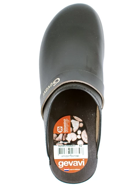 Gevavi Schoenklomp - Zwart 3 Gevavi Schoenklomp - Zwart - Afbeelding 3