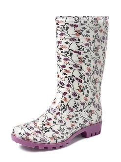 Gevavi Rose Pvc Dameslaars Wit