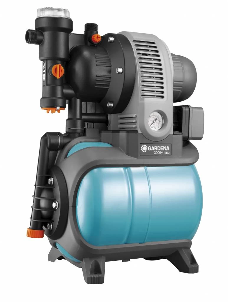 Gardena Classic Hydrofoorpomp Met Watertank 3000/4 Eco 1 Gardena Classic Hydrofoorpomp Met Watertank 3000/4 Eco