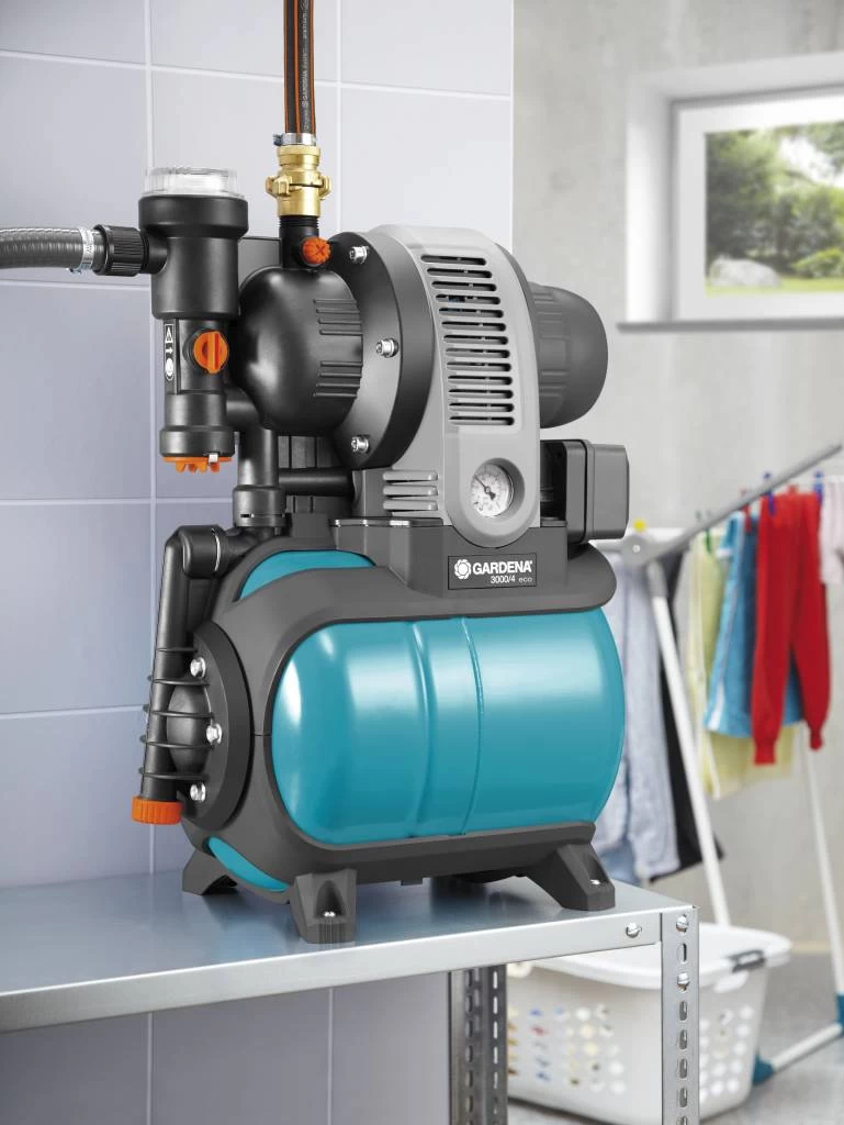 Gardena Classic Hydrofoorpomp Met Watertank 3000/4 Eco 2 Gardena Classic Hydrofoorpomp Met Watertank 3000/4 Eco - Afbeelding 2