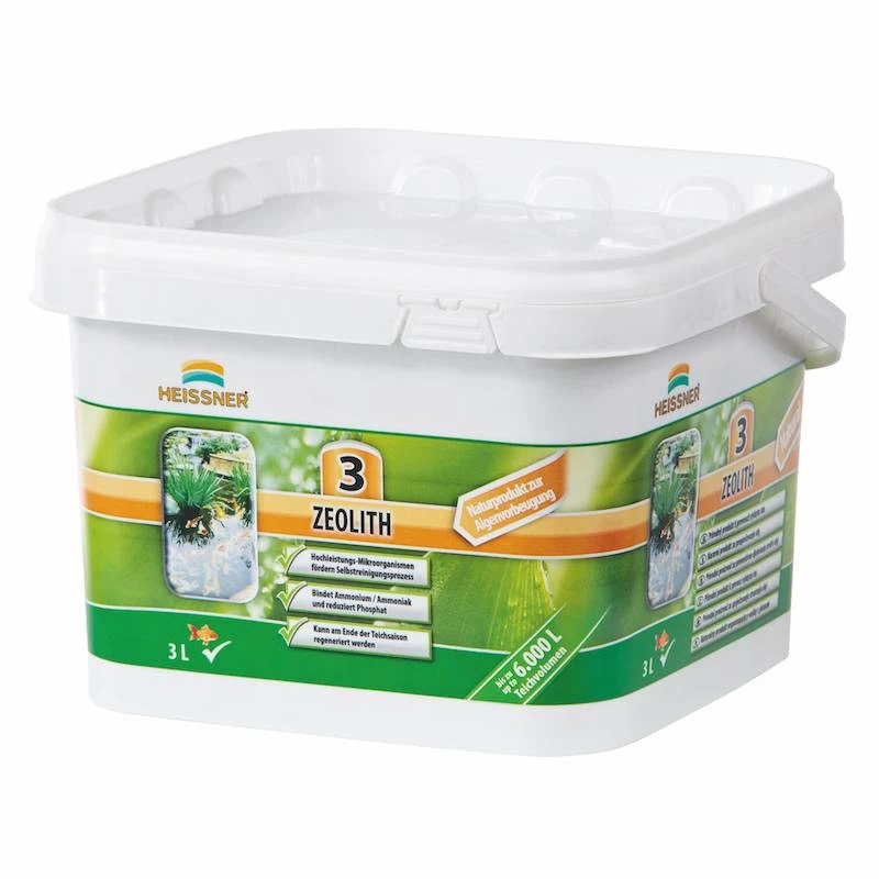 HEISSNER Vijver Zeoliet Incl. Opstartbacteriën 3 Kg 1 HEISSNER Vijver Zeoliet Incl. Opstartbacteriën 3 Kg