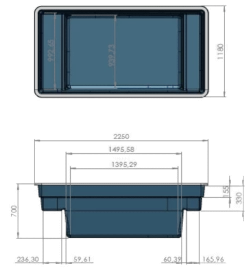Ubbink Vijverbak Quadra C2 1500L -Tuinwinkel Voor Buiten image 195