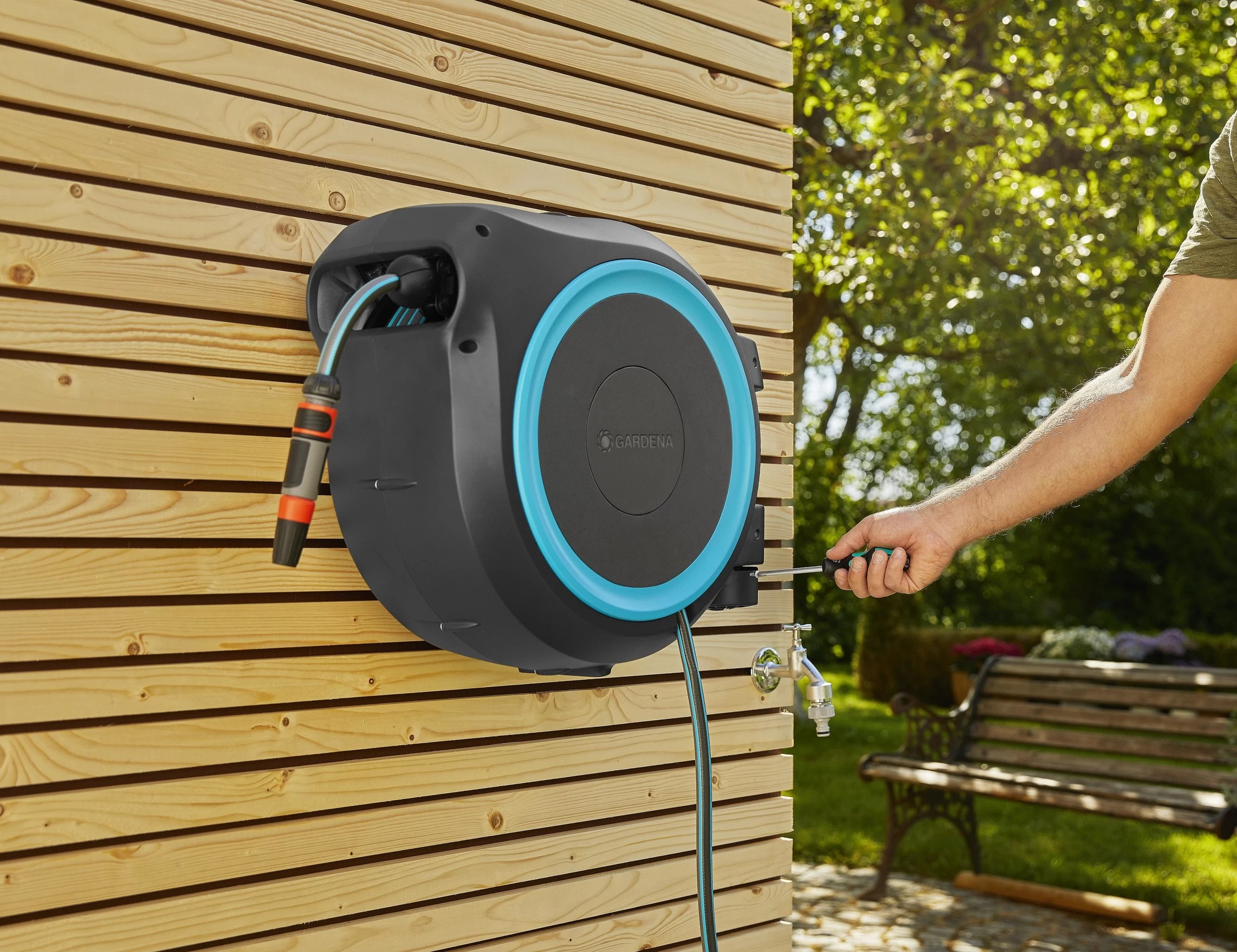 Gardena Wandslangenbox 35 RollUp XL 4 Gardena Wandslangenbox 35 RollUp XL - Afbeelding 4