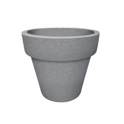 Kauri Grote Ronde 250L Grijze Plantenbak