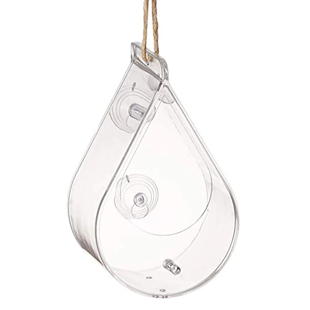 Vogelvoederhuis Druppel Perspex 1 Vogelvoederhuis Druppel Perspex