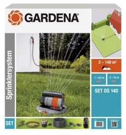 Gardena Complete Set Met Verzonken Zwenksproeier OS 140