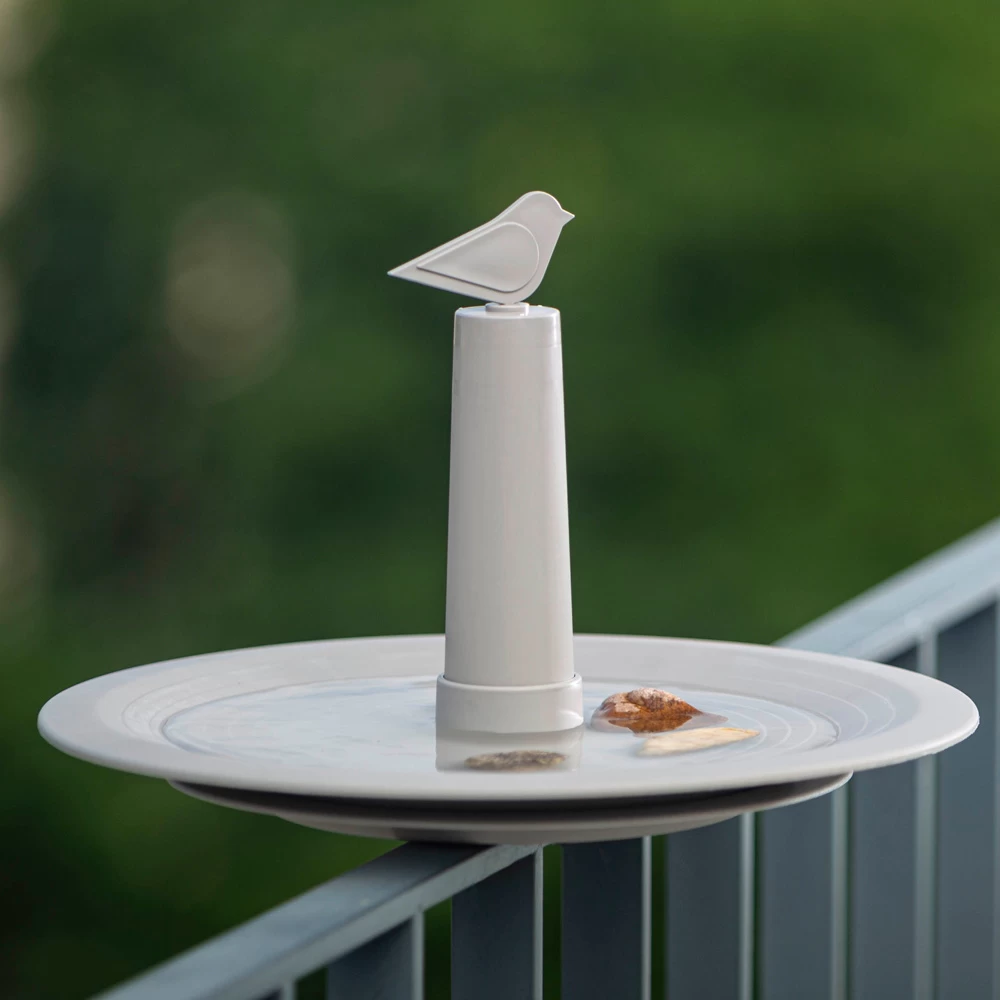 Vogelbad Finch Taupe 2 Vogelbad Finch Taupe - Afbeelding 2