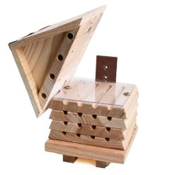 Bijenkorf Hout Stapelbaar Flip-Top -Tuinwinkel Voor Buiten image 594
