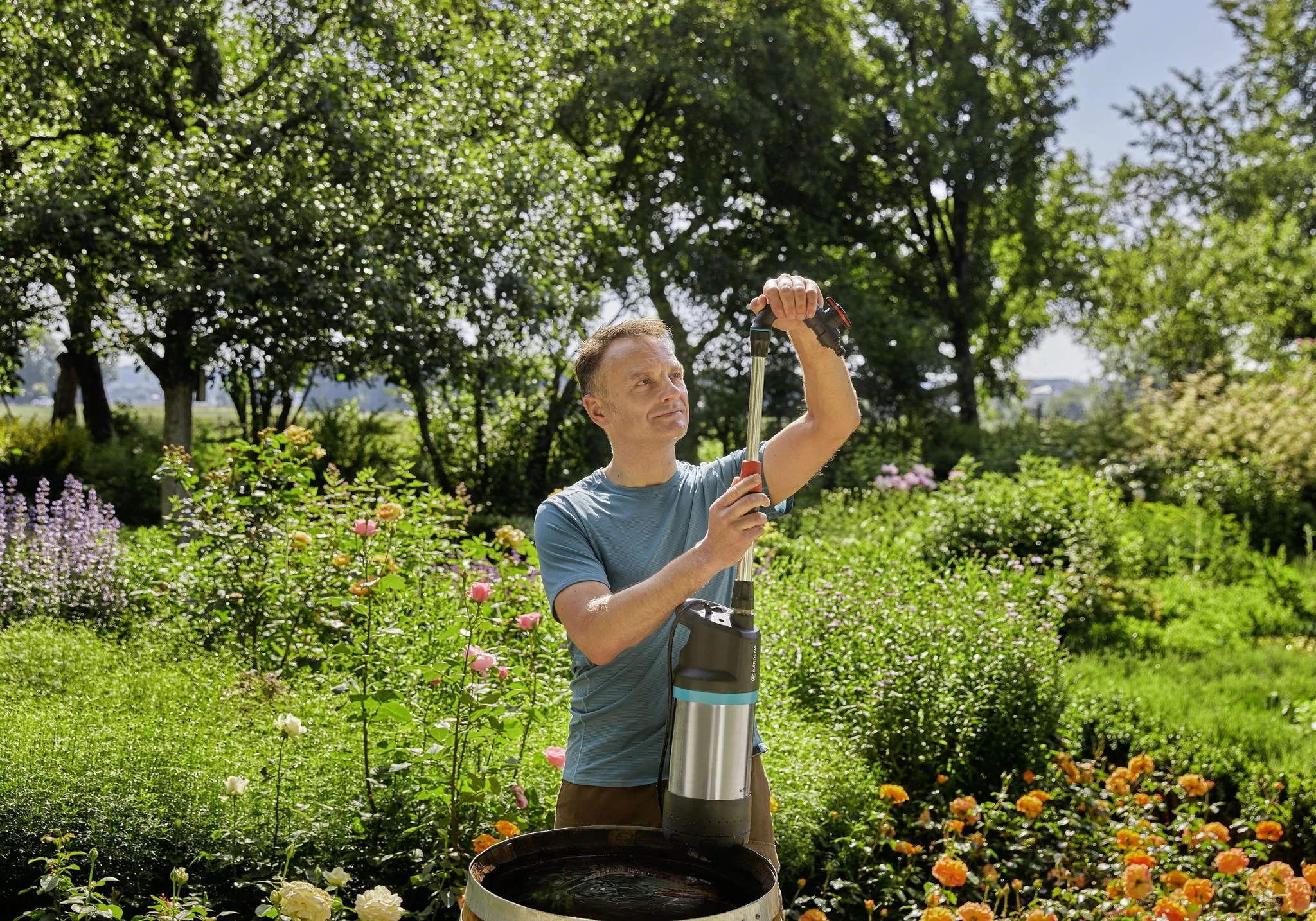 Gardena Regentonpomp 4700/2 Inox Auto 5 Gardena Regentonpomp 4700/2 Inox Auto - Afbeelding 5