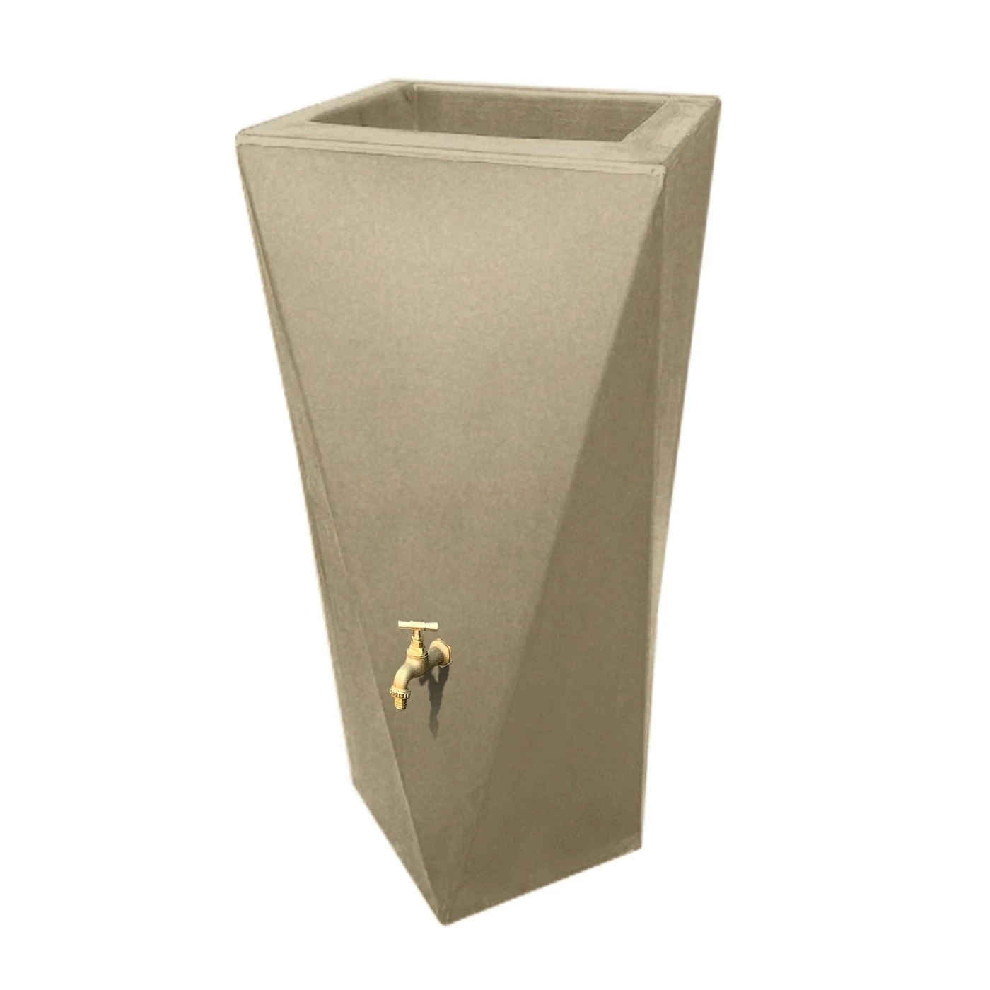 Prestige Manhattan Twist Zandkleur 250L (incl. Messing Kraantje) 1 Prestige Manhattan Twist Zandkleur 250L (incl. Messing Kraantje)