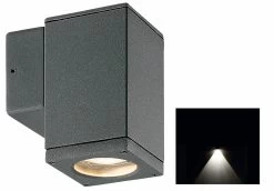 Franssen Franssen Gevelspot Down Light Fin-Motion Antraciet - 12V